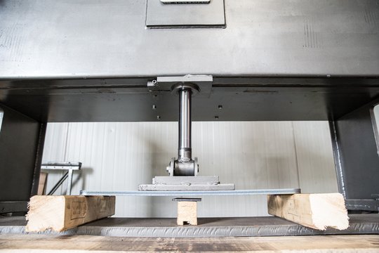 Stahl Bauteile biegen